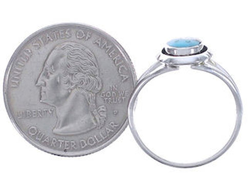 Multicolor Native American Pueblo Design Ring Size 6-1/4 TX41476